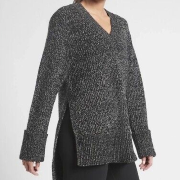 Athleta Side Split Sweater - Picture 1 of 6